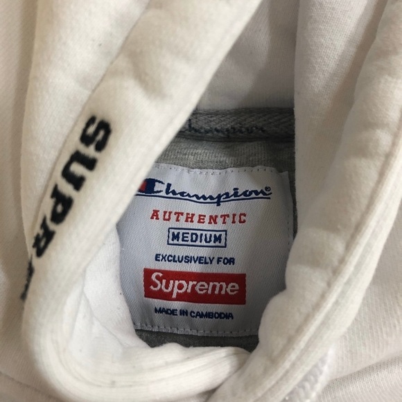 Supreme x champion hoodie - Picture 6 of 9